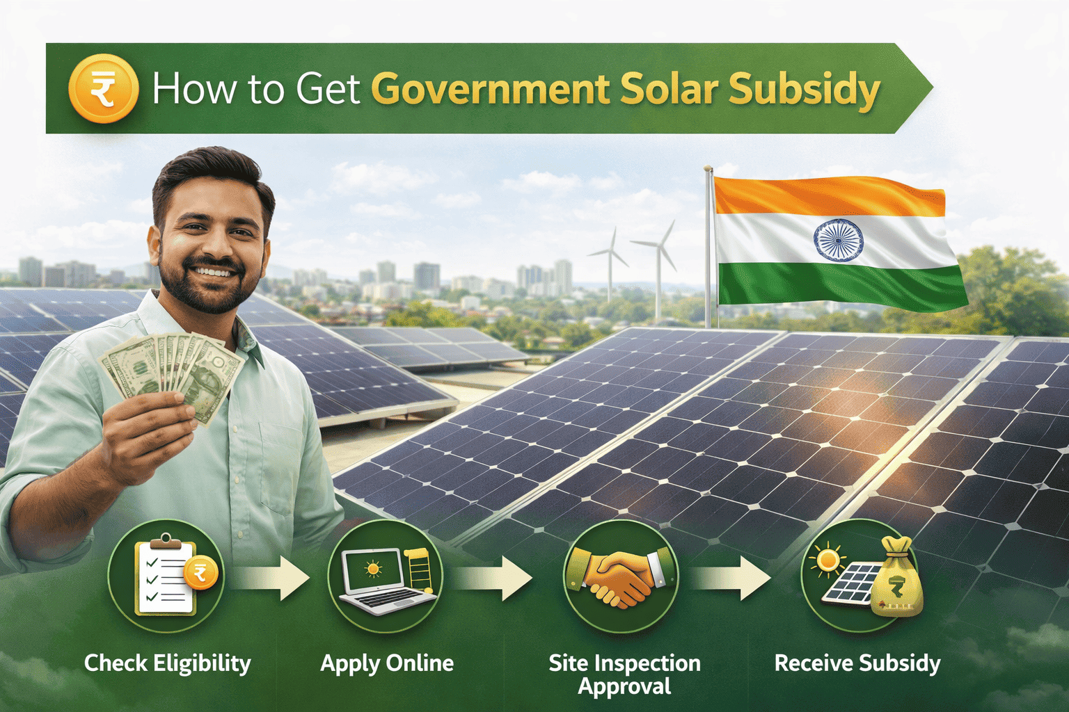 How to get 40% solar subsidy under PM Surya Ghar Yojana in UP